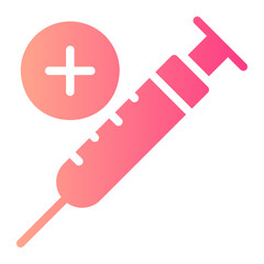 vaccination gradient icon