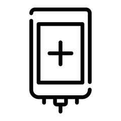 chemotherapy line icon