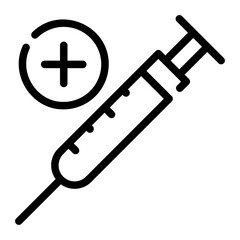 vaccination line icon