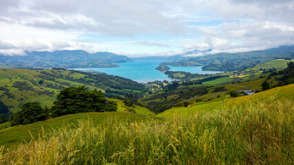Fototapeta na wymiar Banks Peninsula, New Zealand