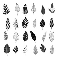 Inked whispers: depicting the subtleties of monochromatic foliage