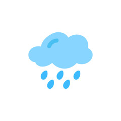 weather icon set sun rain thunderstorm dew wind snow cloud night sky for forecast