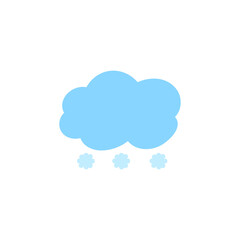 weather icon set sun rain thunderstorm dew wind snow cloud night sky for forecast