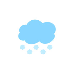 weather icon set sun rain thunderstorm dew wind snow cloud night sky for forecast
