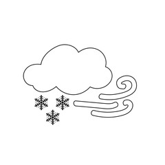 weather icon set sun rain thunderstorm dew wind snow cloud night sky for forecast