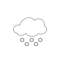 weather icon set sun rain thunderstorm dew wind snow cloud night sky for forecast