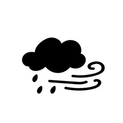 weather icon set sun rain thunderstorm dew wind snow cloud night sky for forecast