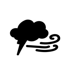weather icon set sun rain thunderstorm dew wind snow cloud night sky for forecast