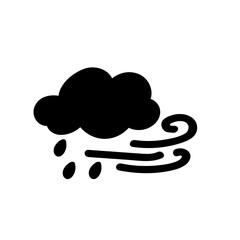 weather icon set sun rain thunderstorm dew wind snow cloud night sky for forecast