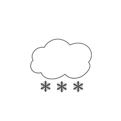 weather icon set sun rain thunderstorm dew wind snow cloud night sky for forecast