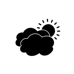 weather icon set sun rain thunderstorm dew wind snow cloud night sky for forecast