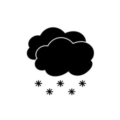 weather icon set sun rain thunderstorm dew wind snow cloud night sky for forecast