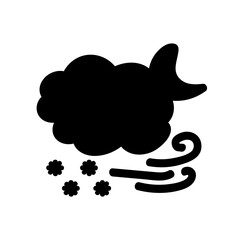 weather icon set sun rain thunderstorm dew wind snow cloud night sky for forecast