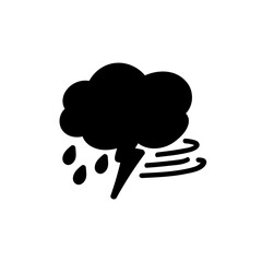 weather icon set sun rain thunderstorm dew wind snow cloud night sky for forecast