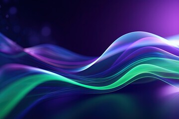 abstract futuristic background with pink blue glowing neon moving high speed wave lines and bokeh lights. Data transfer concept Fantastic wallpaper