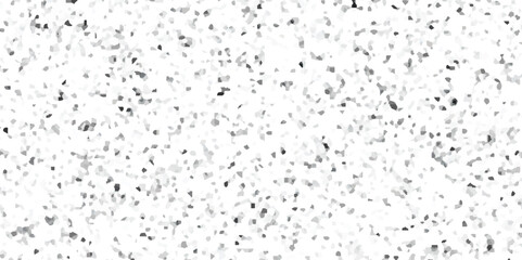 Abstract design with white paper texture background and terrazzo flooring texture polished stone pattern old surface marble for background .Rock backdrop textured illustration .Geometric background .	