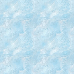 Obraz premium Illustration, AI generation. marble background, cold blue colors, seamless pattern.