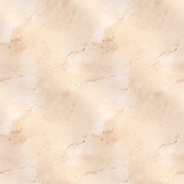 Illustration, AI generation. marble background, beige colors, view from above.