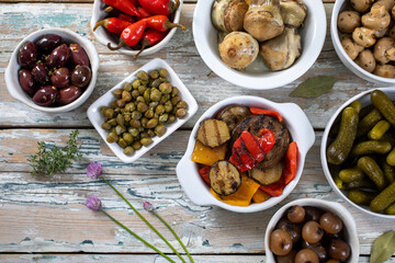 verdure e ortaggi sott ' olio 