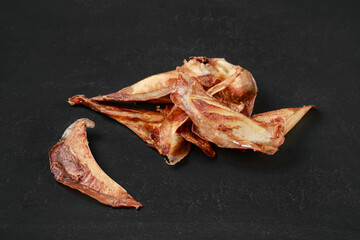 Natural dried treats for dogs