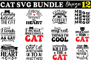 Cat SVG Bundle
