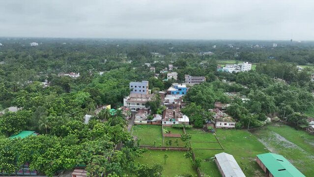 view of the city, bogura, bangladesh