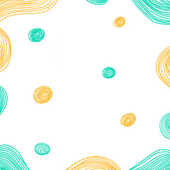 Line Drawing Abstract Art Design Background