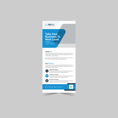 Corporate dl flyer design