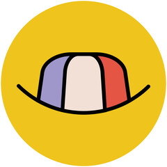 Food Colored Vector Icons