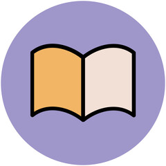 Food Colored Vector Icons