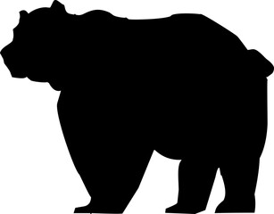 곰 벡터 일러스트 디자인