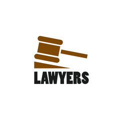 logo illustration lawyer vector eps 10