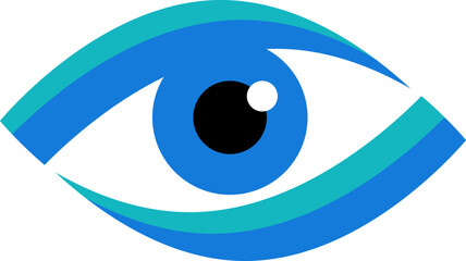 Obraz premium Abstract Eye Logo Element