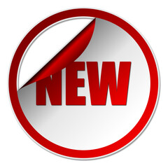 new product stickers illustration design background