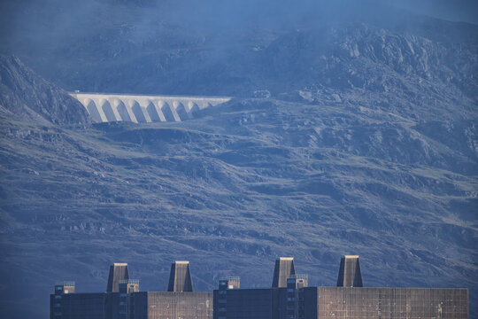 Stwlan dam & Trawsfynydd Power Station