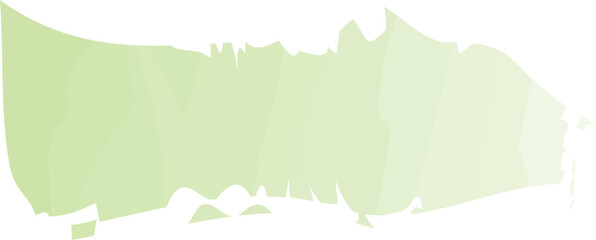 Watercolor speech bubble boho style