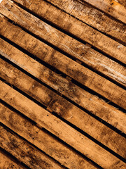 Background and texture of old wooden floor