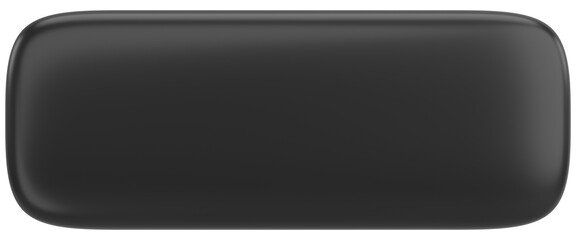 3D button. Empty button. 3D illustration.