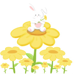 background with flowers