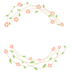 background with flowers