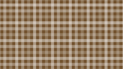 Brown background and white checkered