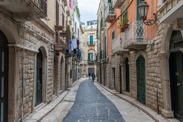 Trani, Italy - one of the most tipycal villages of Puglia region, Barletta displays a number of...