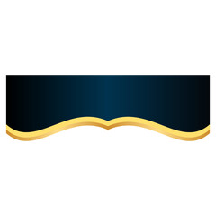 Gold Banner Header