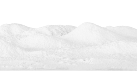 snow landscape isolated