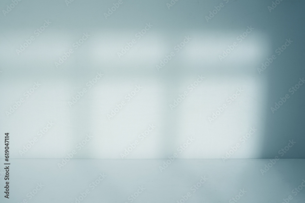 Poster Empty room with window shadow