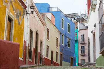 Fototapeta premium Colorful house
