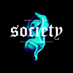 Streetwear Design, Urban Style, Text Slogan. Print Pattern Design for T-shirts, Jackets or Screen Printing.