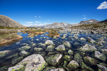 River in mountains