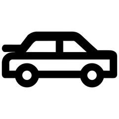 car isolated on white