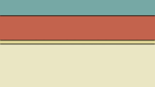 funky groovy style line shapes animated background loop. Pastel fluid motion graphics old fashioned color creamy pallette